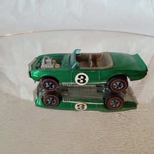 Hot Wheels Redline 1970  Light My Fire Bird Green HK M/NM.